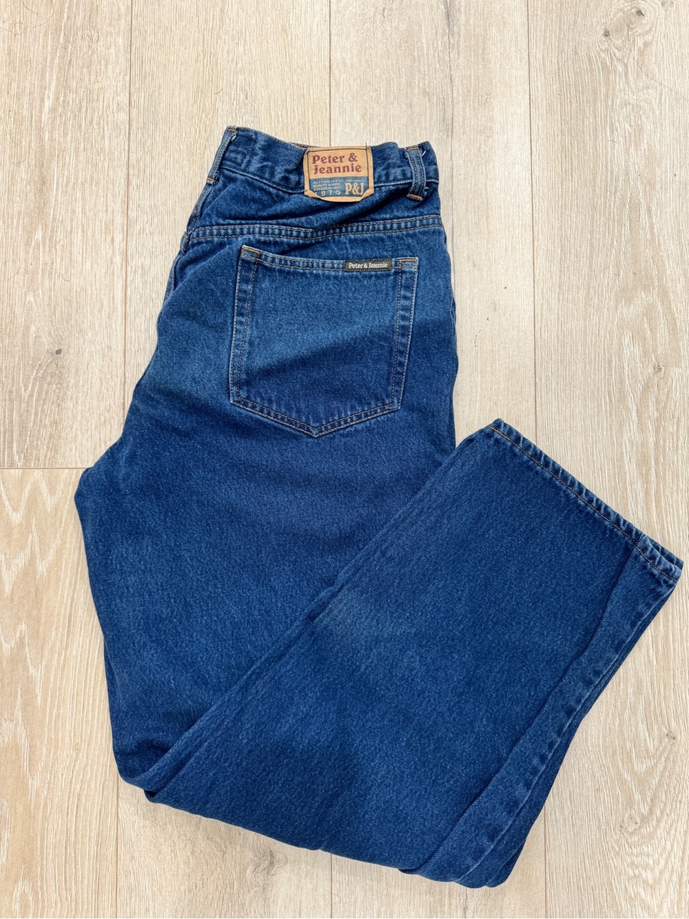 Dark Blue Denim Jeans Size 38M